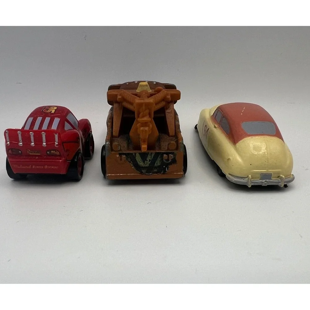 Disney Pixar Cars Mini Car Mixed Lot of 3 McQueen Mater Louise Nash 1
